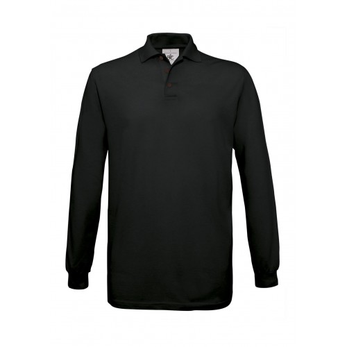 POLO "SAFRAN" B&C UNISEX ΜΑΚΡΥΜΑΝΙΚΟ