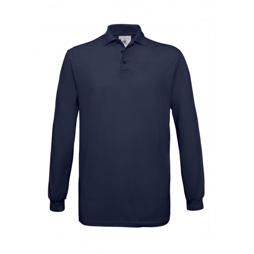 POLO "SAFRAN" B&C UNISEX ΜΑΚΡΥΜΑΝΙΚΟ