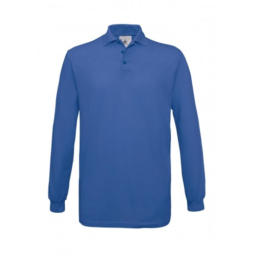 POLO "SAFRAN" B&C UNISEX ΜΑΚΡΥΜΑΝΙΚΟ