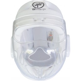 ΚΑΣΚΑ DIPPED FOAM ''WINNERS'' ΑΣΠΡΗ ΜΕ ΔΙΑΦΑΝΟ ΠΛΕΓΜΑ