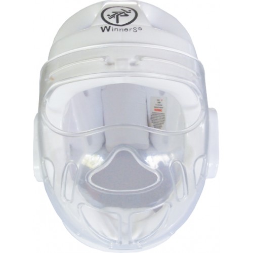 ΚΑΣΚΑ DIPPED FOAM ''WINNERS'' ΑΣΠΡΗ ΜΕ ΔΙΑΦΑΝΟ ΠΛΕΓΜΑ