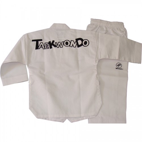 ΣΤΟΛΗ ΤΑΕΚΒΟΝΤΟ  "ΣΙΤΖΑΚ" ΑΣΠΡΟΣ ΓΙΑΚΑΣ