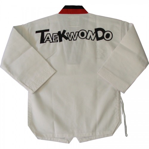 ΣΤΟΛΗ ΤΑΕΚΒΟΝΤΟ "ΣΙΤΖΑΚ" ΜΑΥΡΟΣ-ΚΟΚΚΙΝΟΣ ΓΙΑΚΑΣ