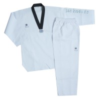 ΣΤΟΛΗ ΤΑΕΚΒΟΝΤΟ "SILVER" ΜΑΥΡΟΣ  ΓΙΑΚΑΣ