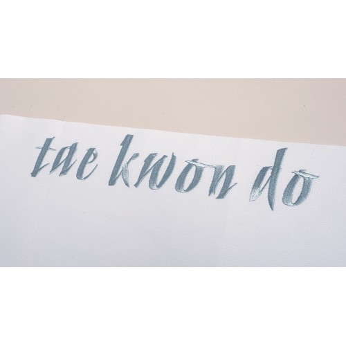 ΣΤΟΛΗ ΤΑΕΚΒΟΝΤΟ "SILVER" ΜΑΥΡΟΣ  ΓΙΑΚΑΣ