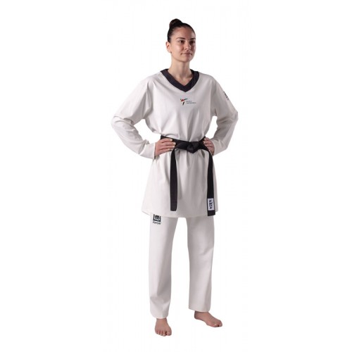ΣΤΟΛΗ KWON TAEKWONDO KYORUGI WT approved, SLIMFIT