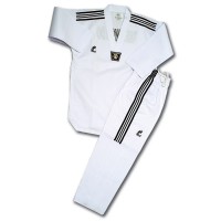 ΣΤΟΛΗ TAEKWONDO WINNERS "STRIPES" ΑΣΠΡΟΣ ΓΙΑΚΑΣ